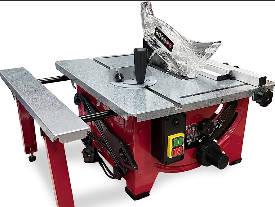 how many watts does a table saw use